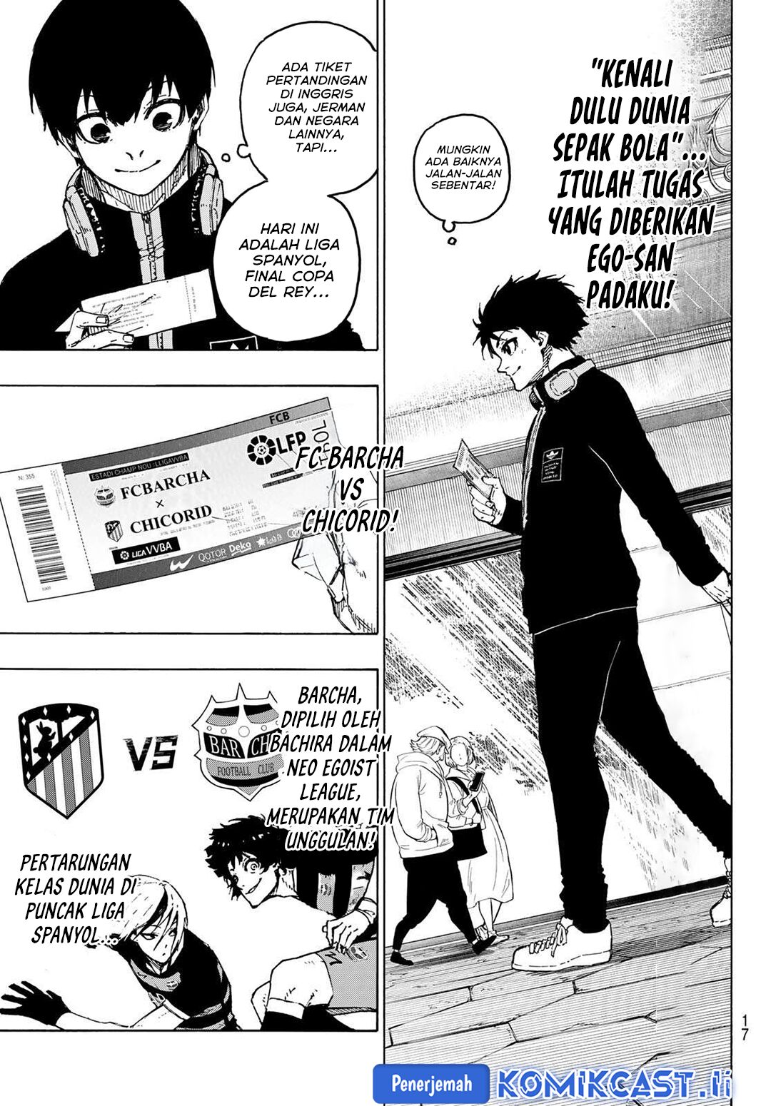 Blue Lock Chapter 307 - halaman 4