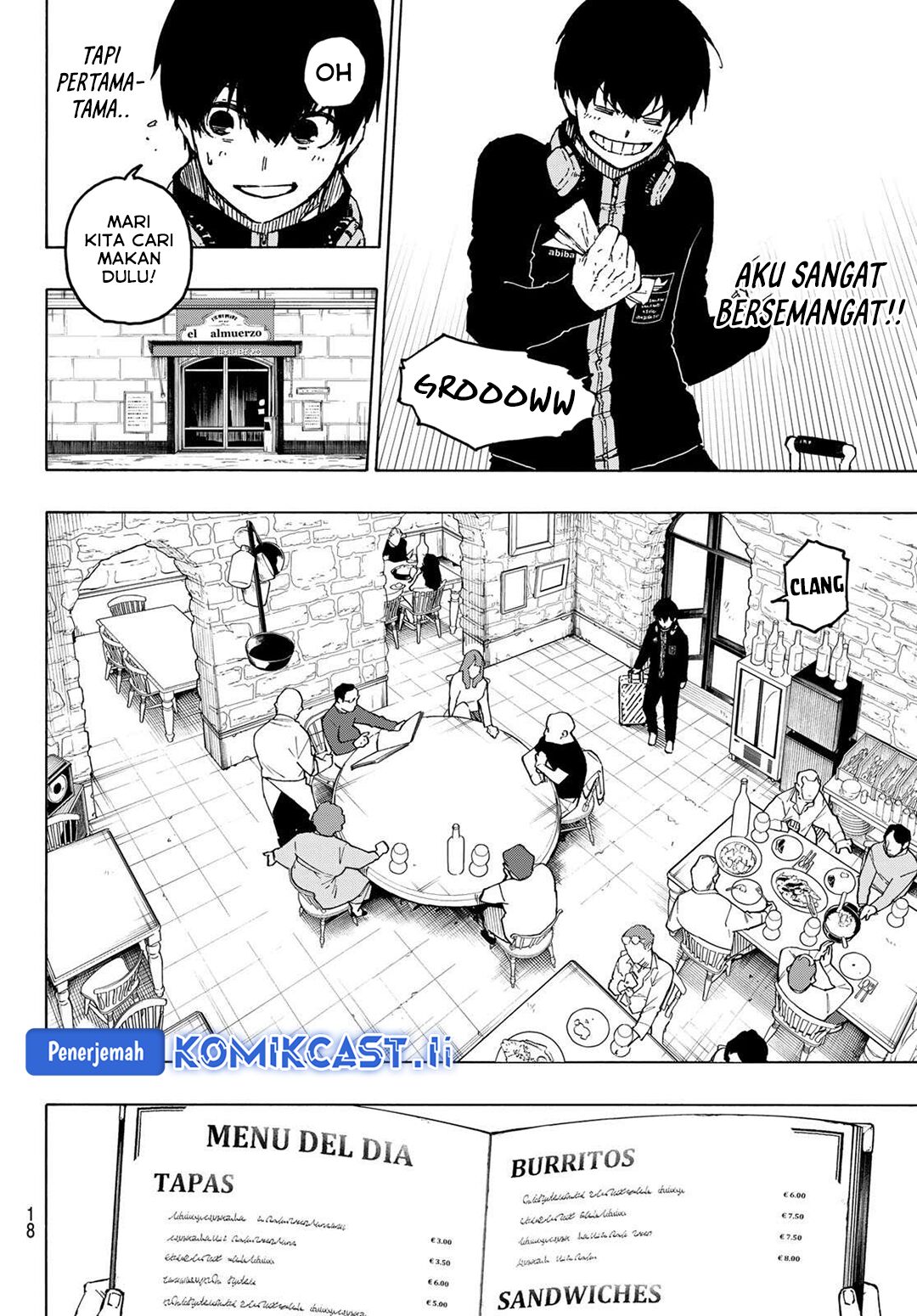Blue Lock Chapter 307 - halaman 5
