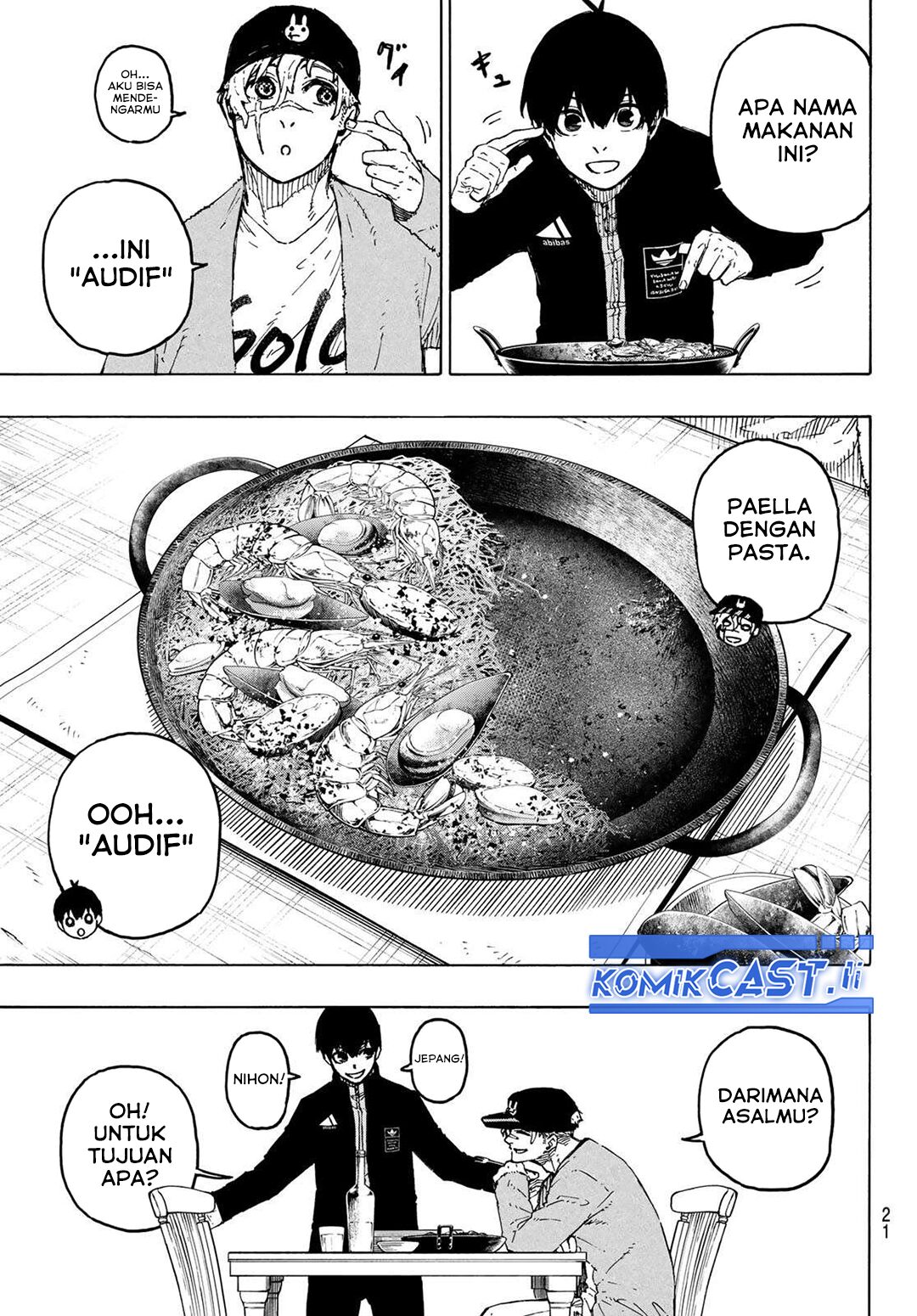 Blue Lock Chapter 307 - halaman 8
