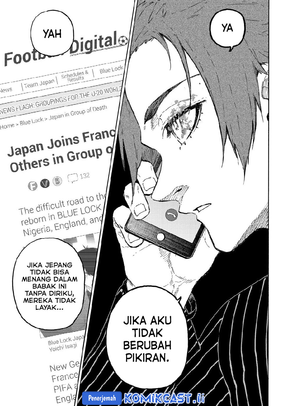 Blue Lock Chapter 308 - halaman 18