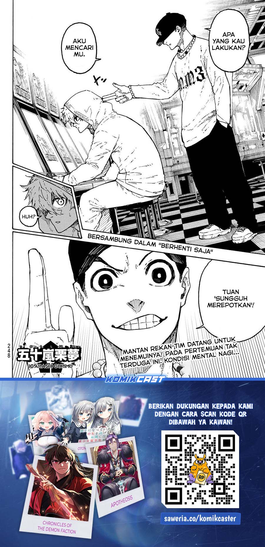 Blue Lock Chapter 309 - halaman 18