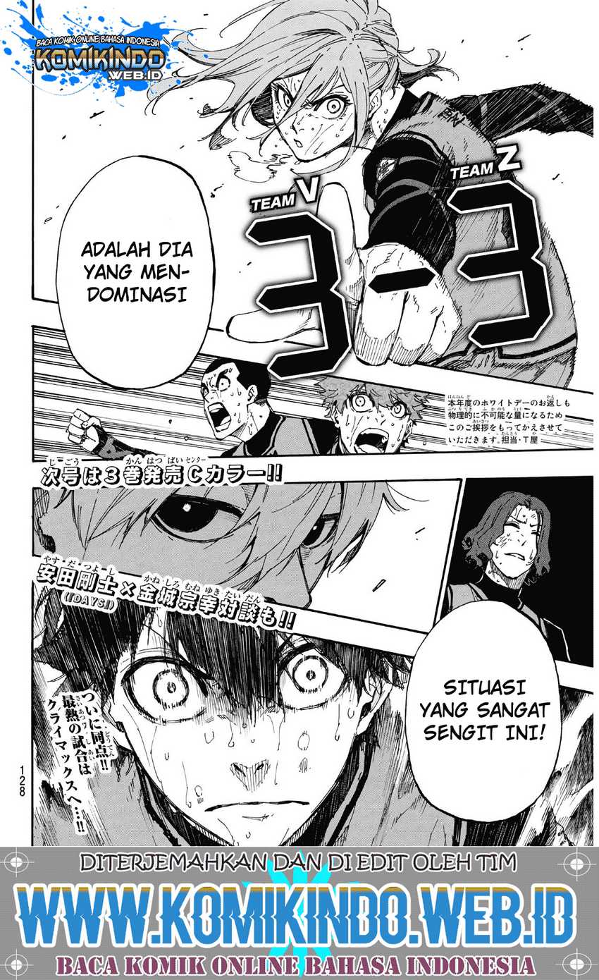 Blue Lock Chapter 31 - halaman 21