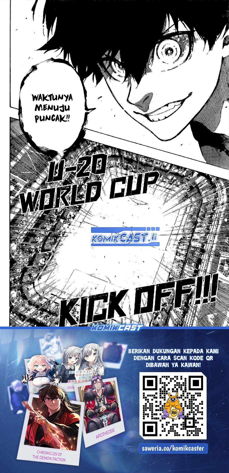 Blue Lock Chapter 312 - halaman 17