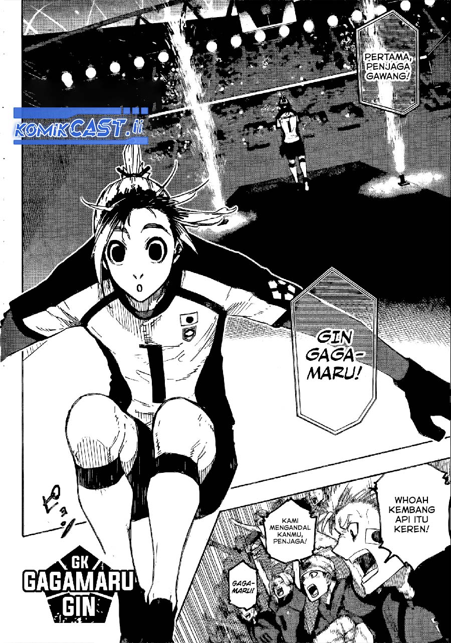 Blue Lock Chapter 312 - halaman 3