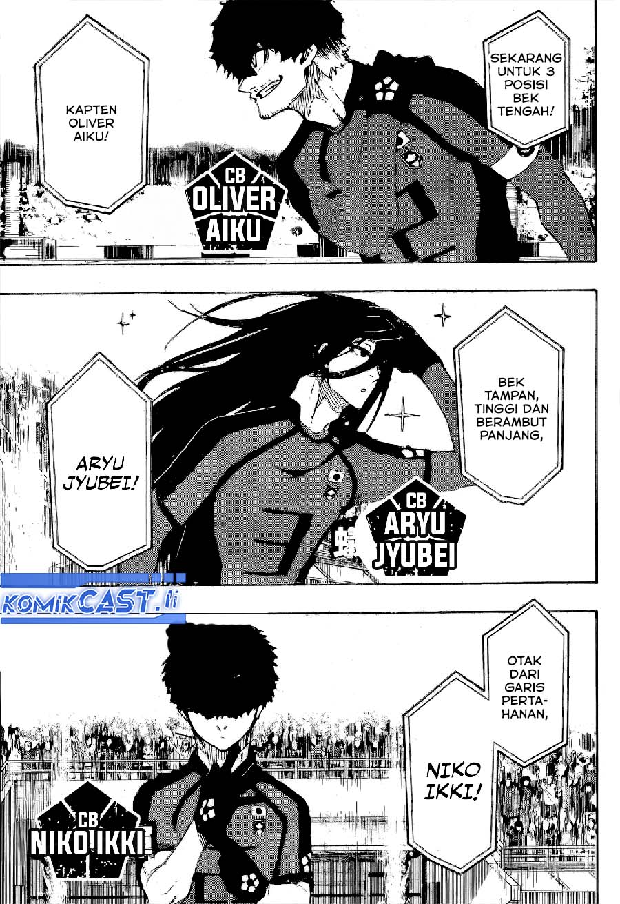 Blue Lock Chapter 312 - halaman 4