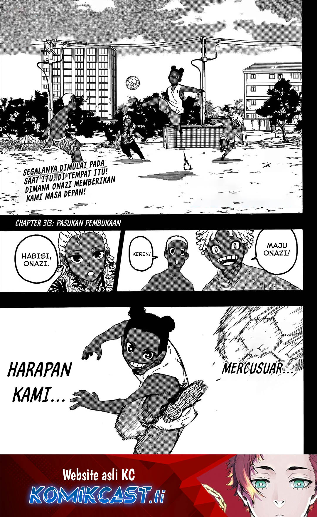 Blue Lock Chapter 313 - halaman 1
