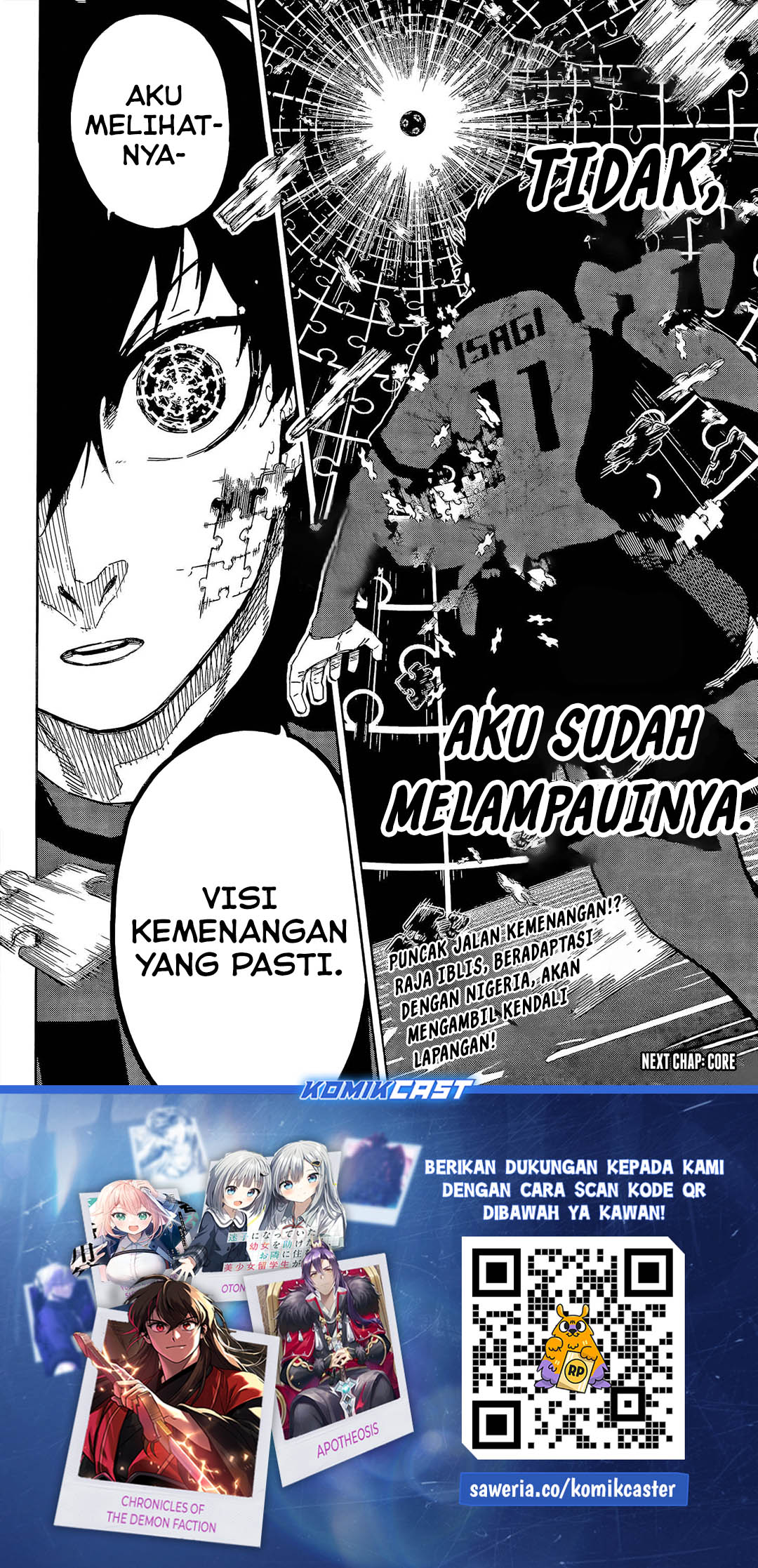 Blue Lock Chapter 313 - halaman 16