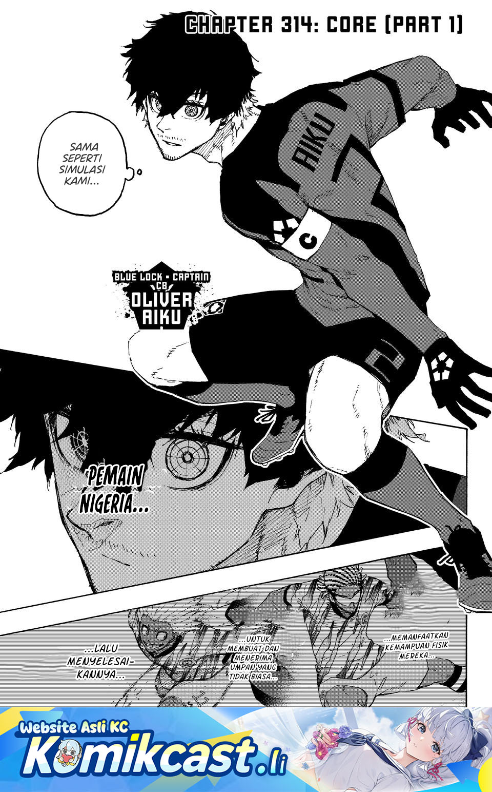 Blue Lock Chapter 314 - halaman 1
