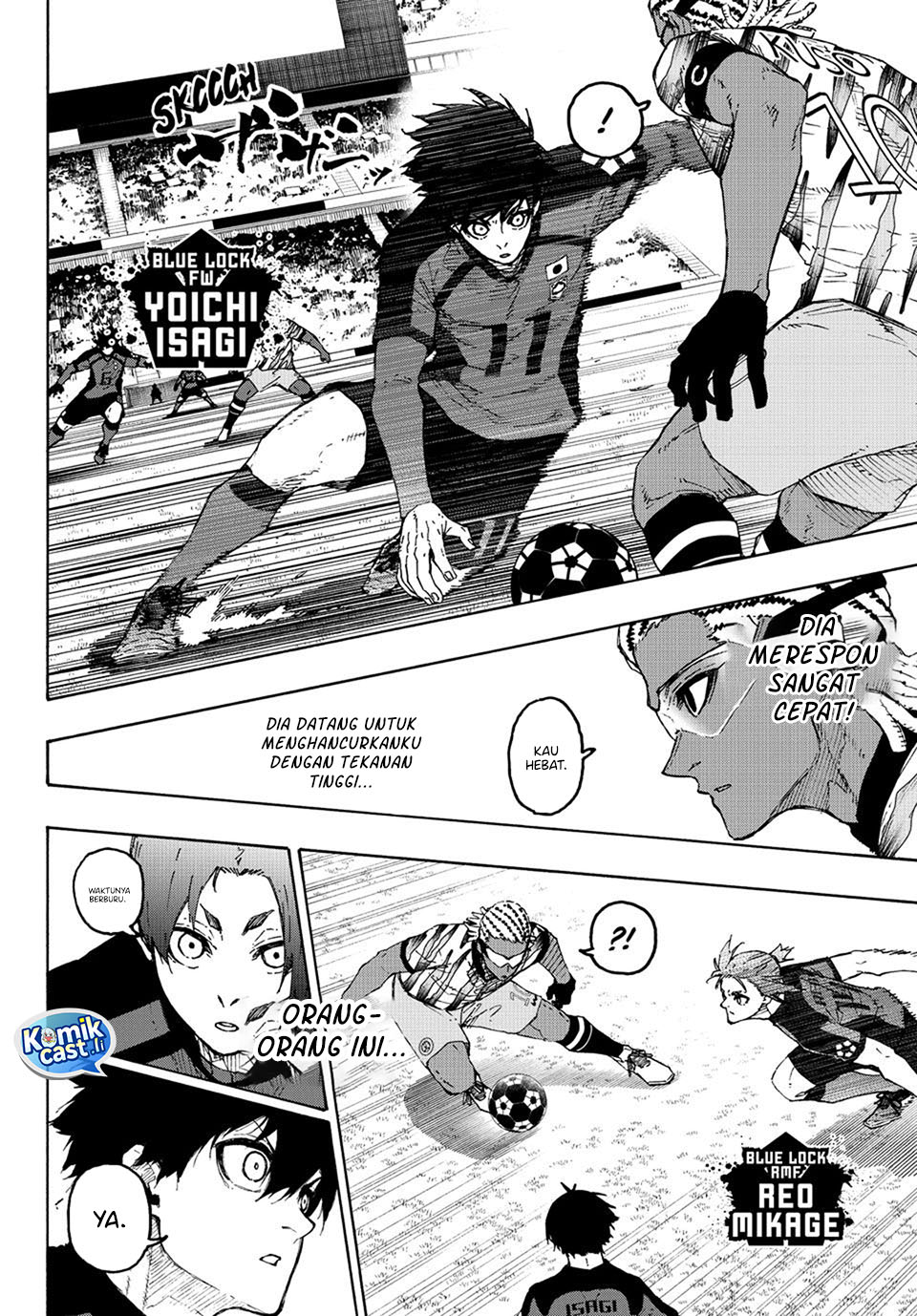 Blue Lock Chapter 314 - halaman 4