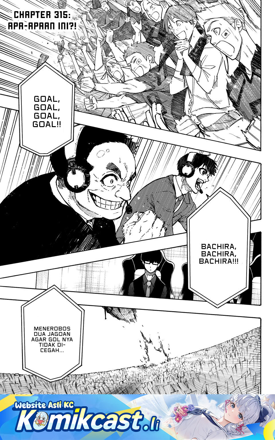 Blue Lock Chapter 315 - halaman 1