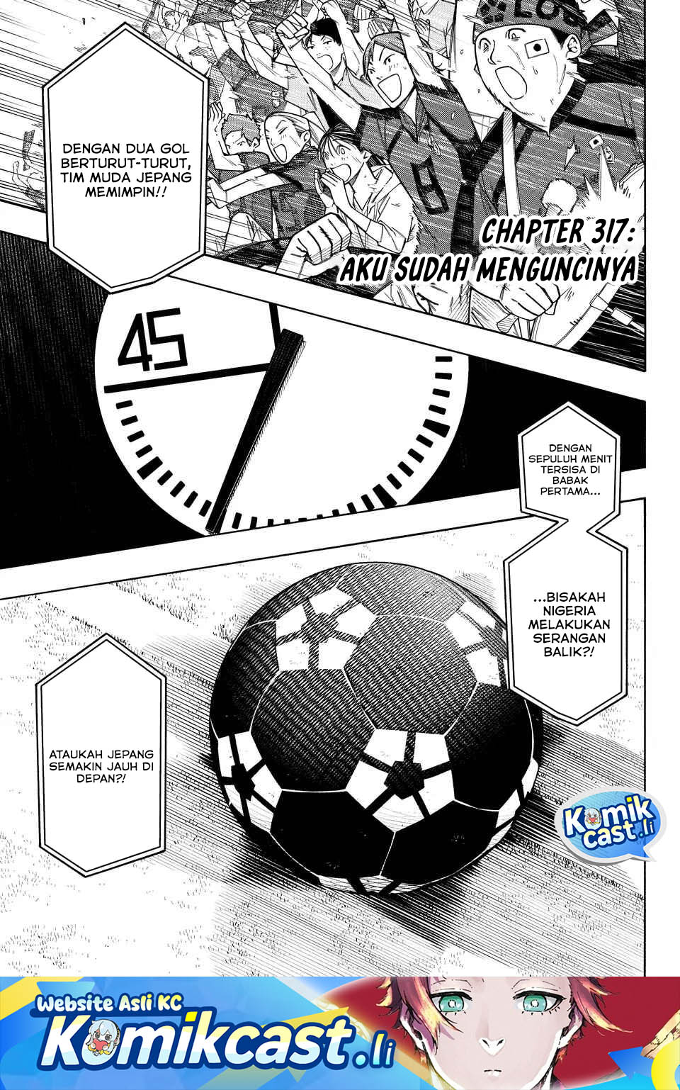 Blue Lock Chapter 317 - halaman 1