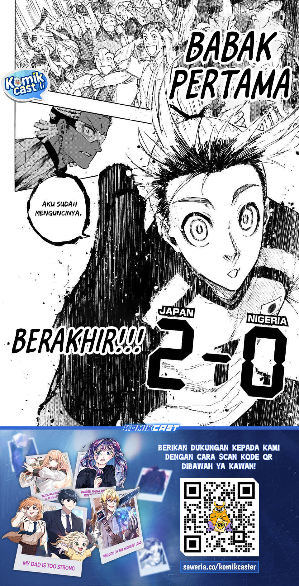 Blue Lock Chapter 317 - halaman 18