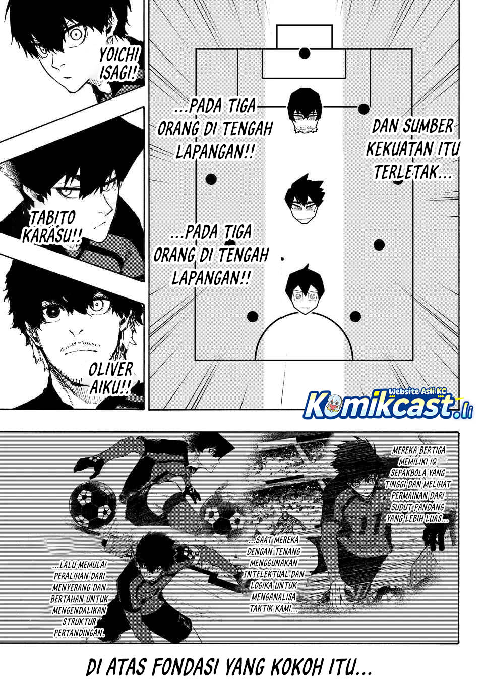 Blue Lock Chapter 317 - halaman 3