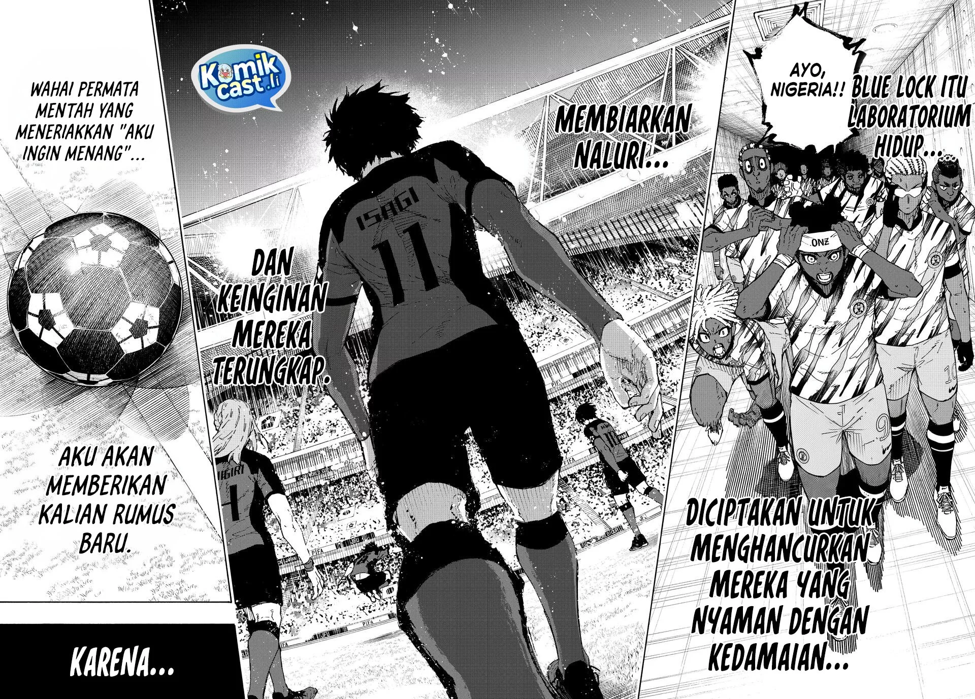Blue Lock Chapter 318 - halaman 18