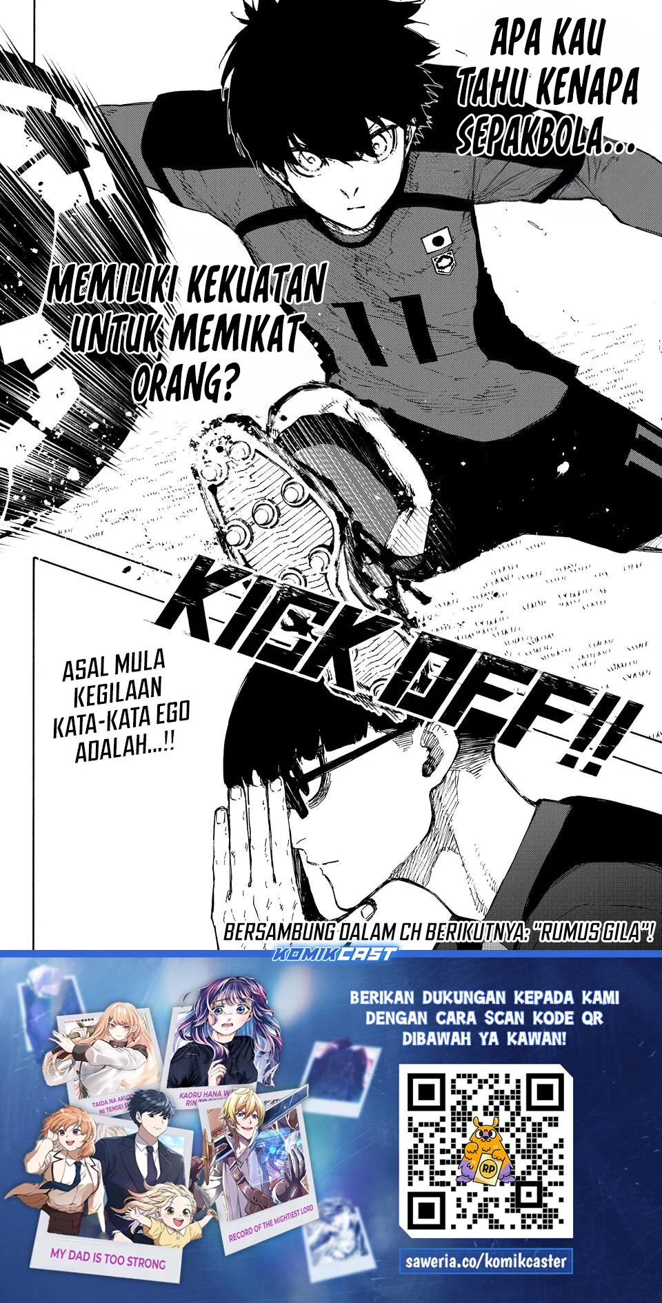 Blue Lock Chapter 318 - halaman 19