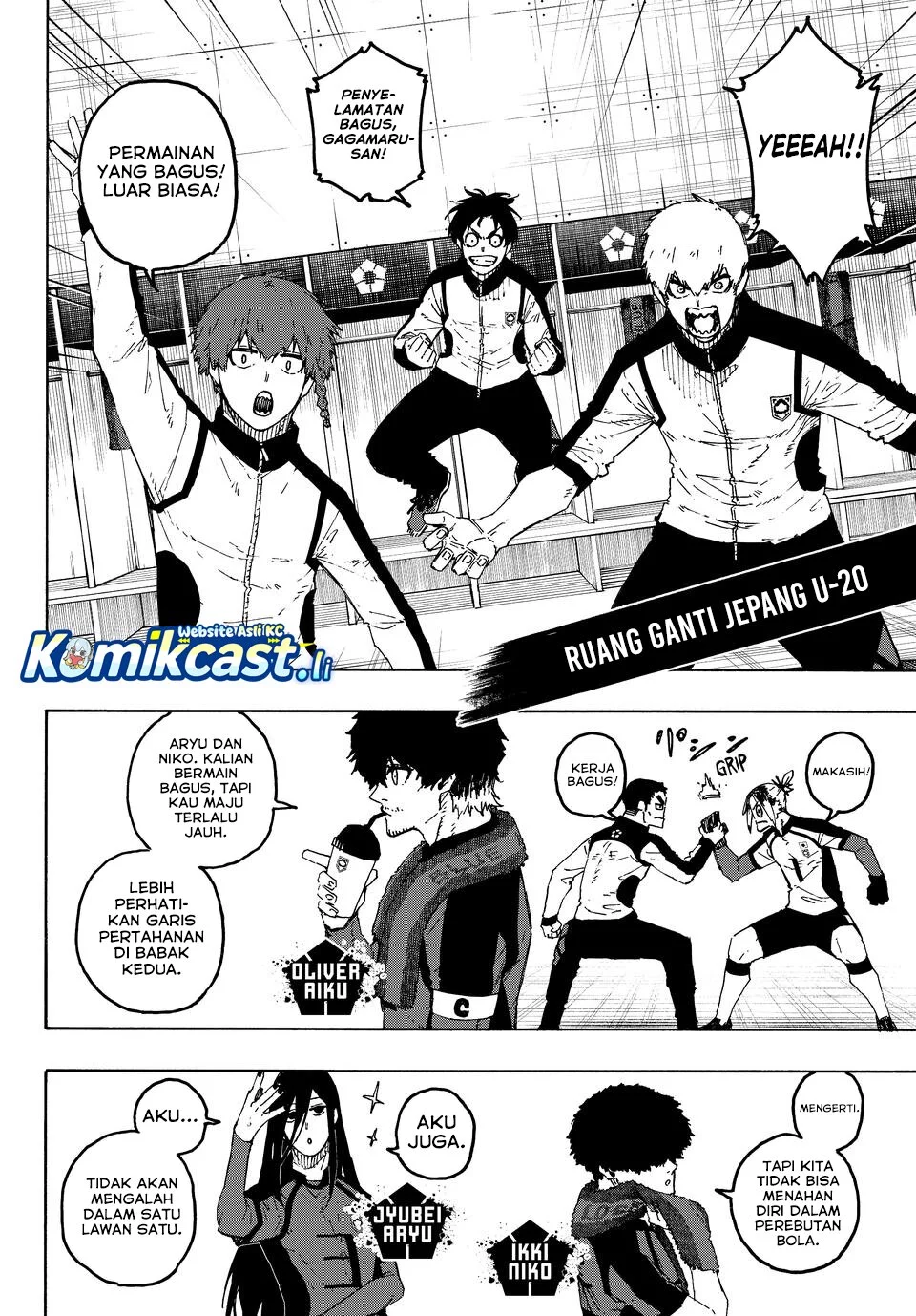 Blue Lock Chapter 318 - halaman 2