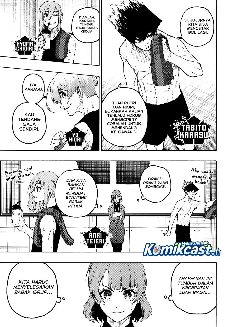 Blue Lock Chapter 318 - halaman 3