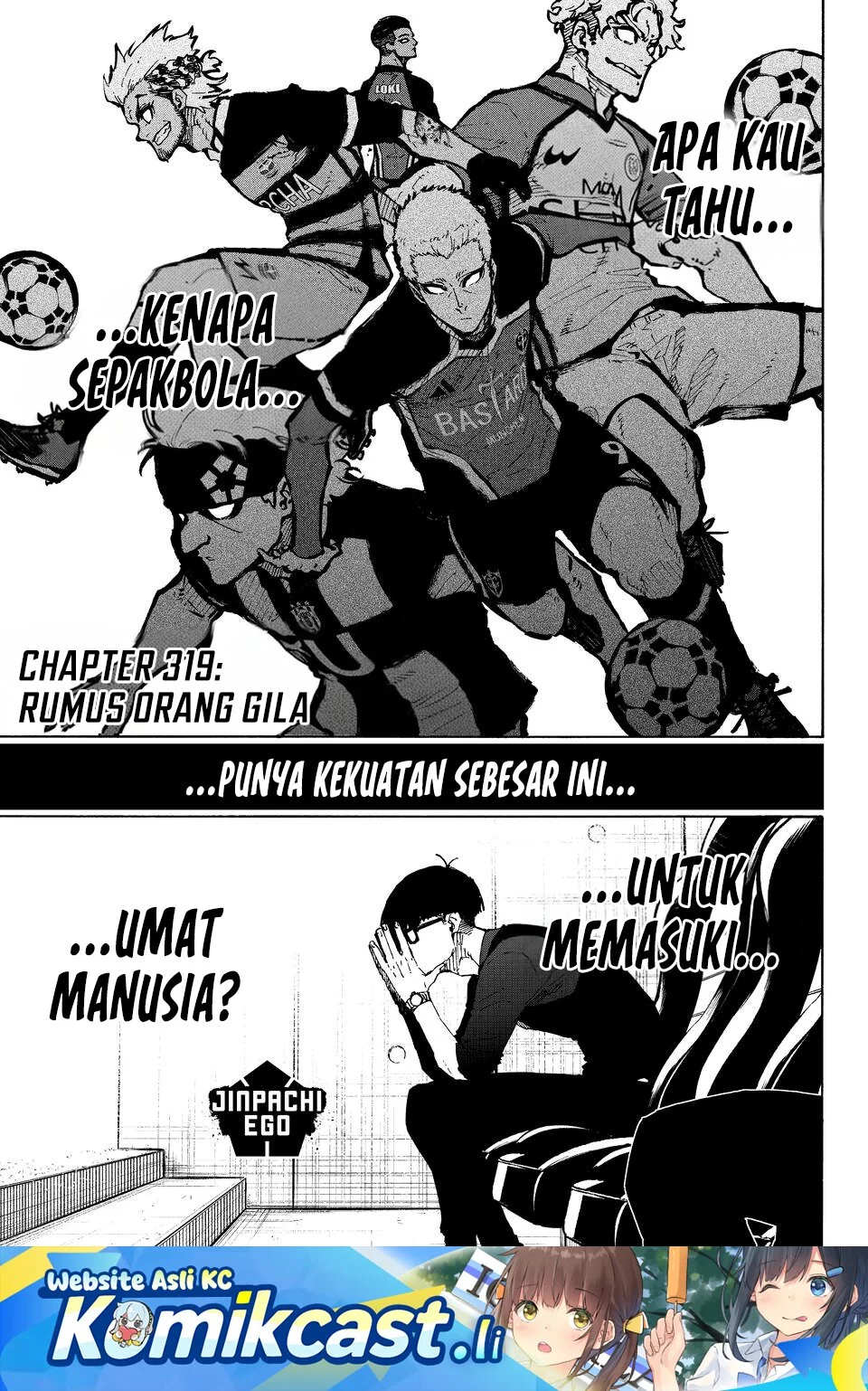 Blue Lock Chapter 319 - halaman 1
