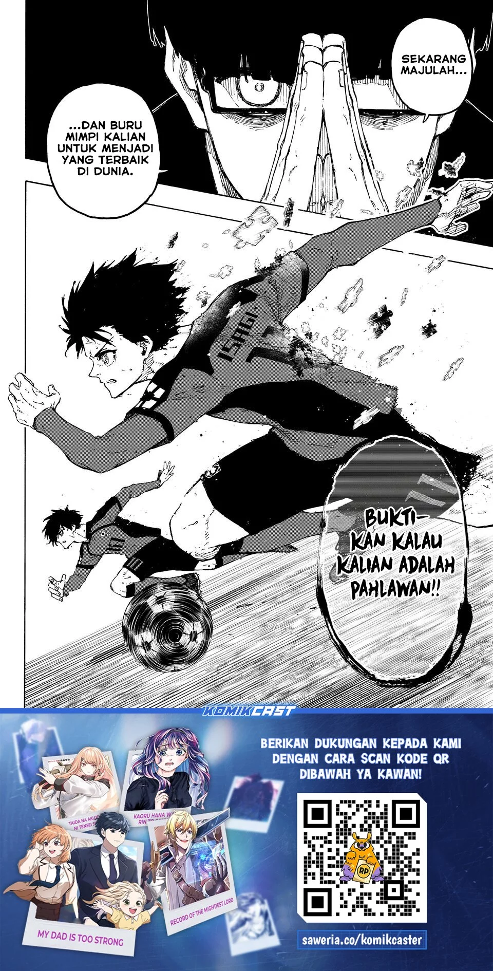 Blue Lock Chapter 319 - halaman 18