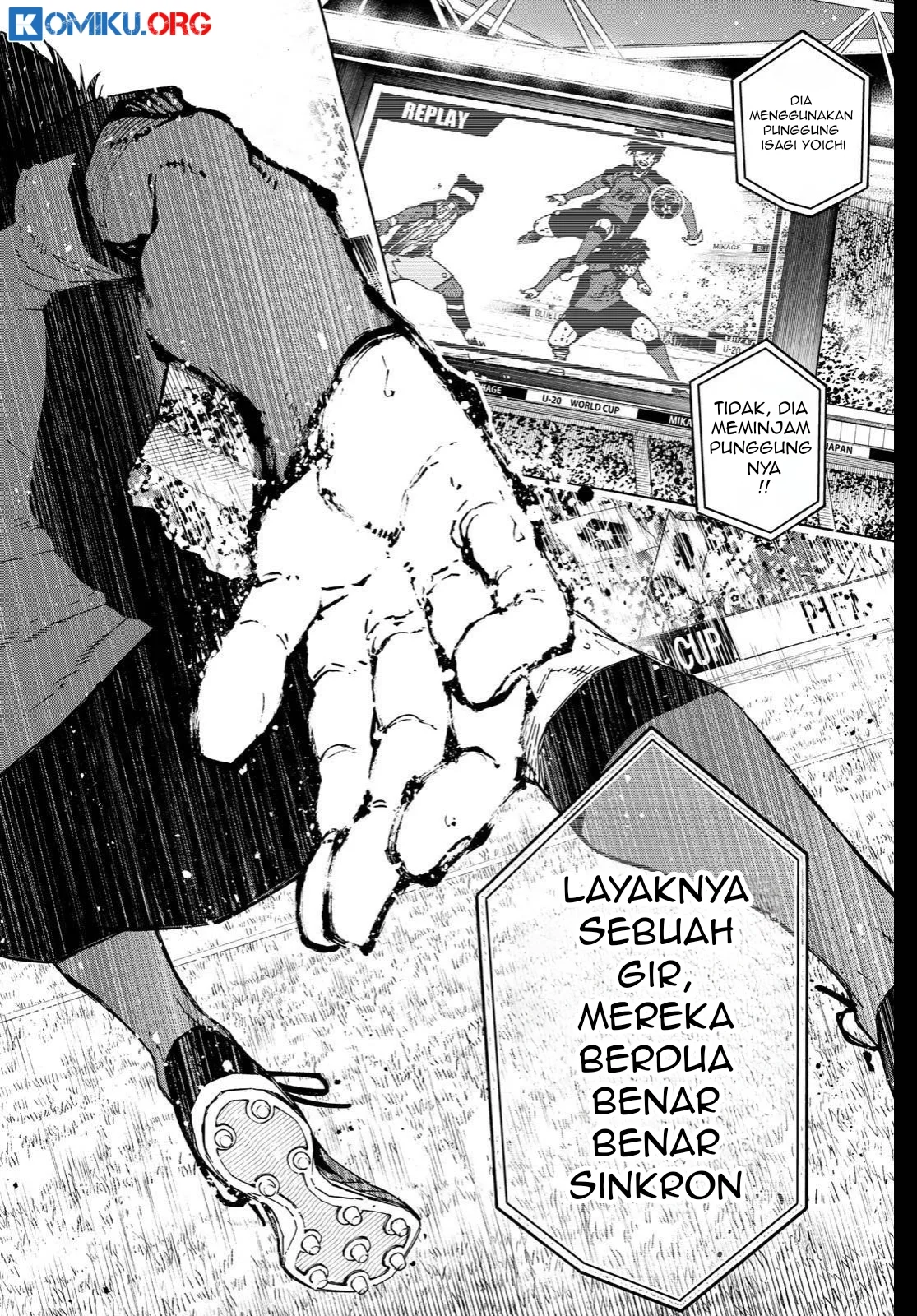 Blue Lock Chapter 321 - halaman 3