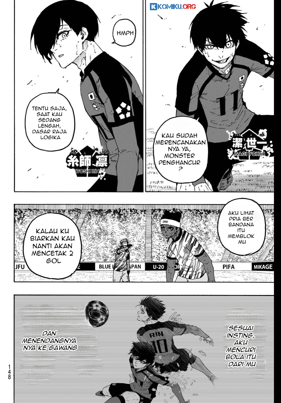 Blue Lock Chapter 321 - halaman 5