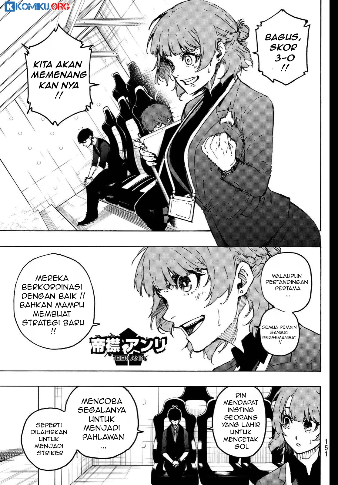 Blue Lock Chapter 321 - halaman 8