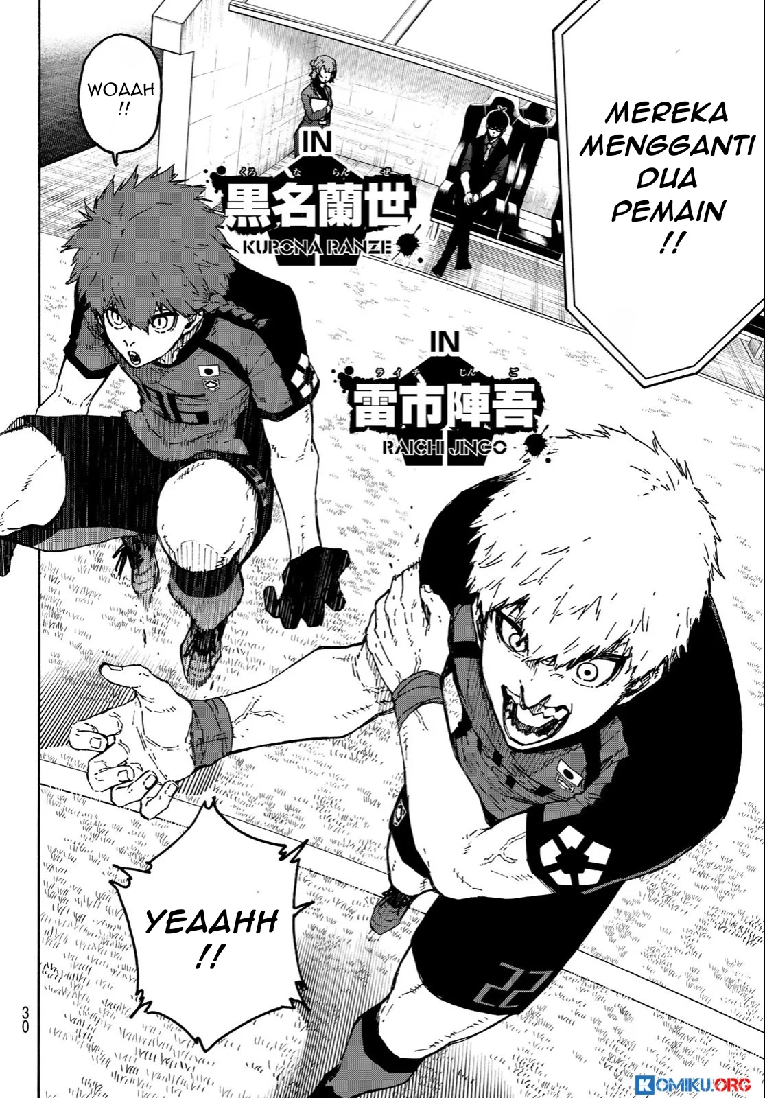 Blue Lock Chapter 322 - halaman 3