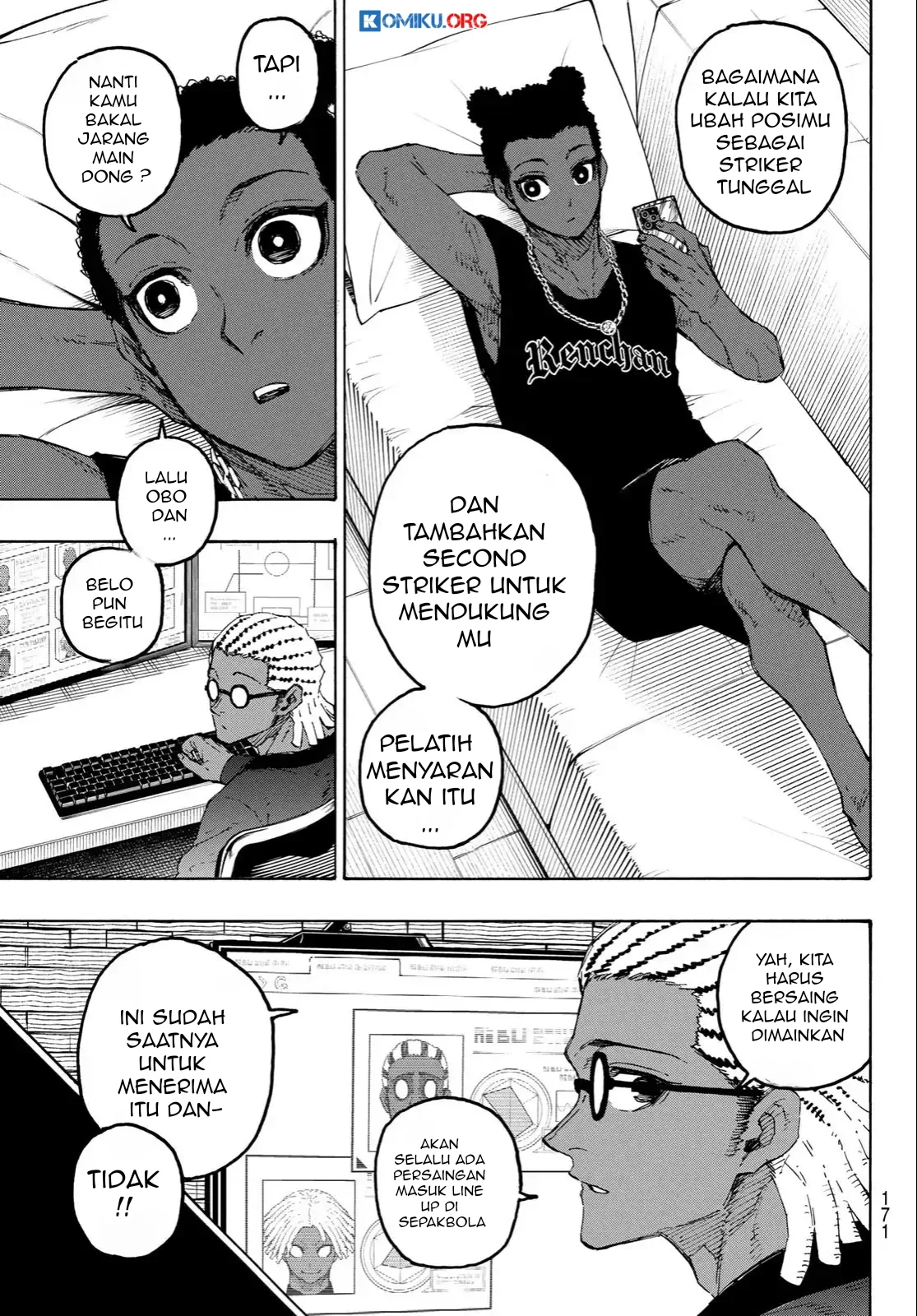 Blue Lock Chapter 323 - halaman 12
