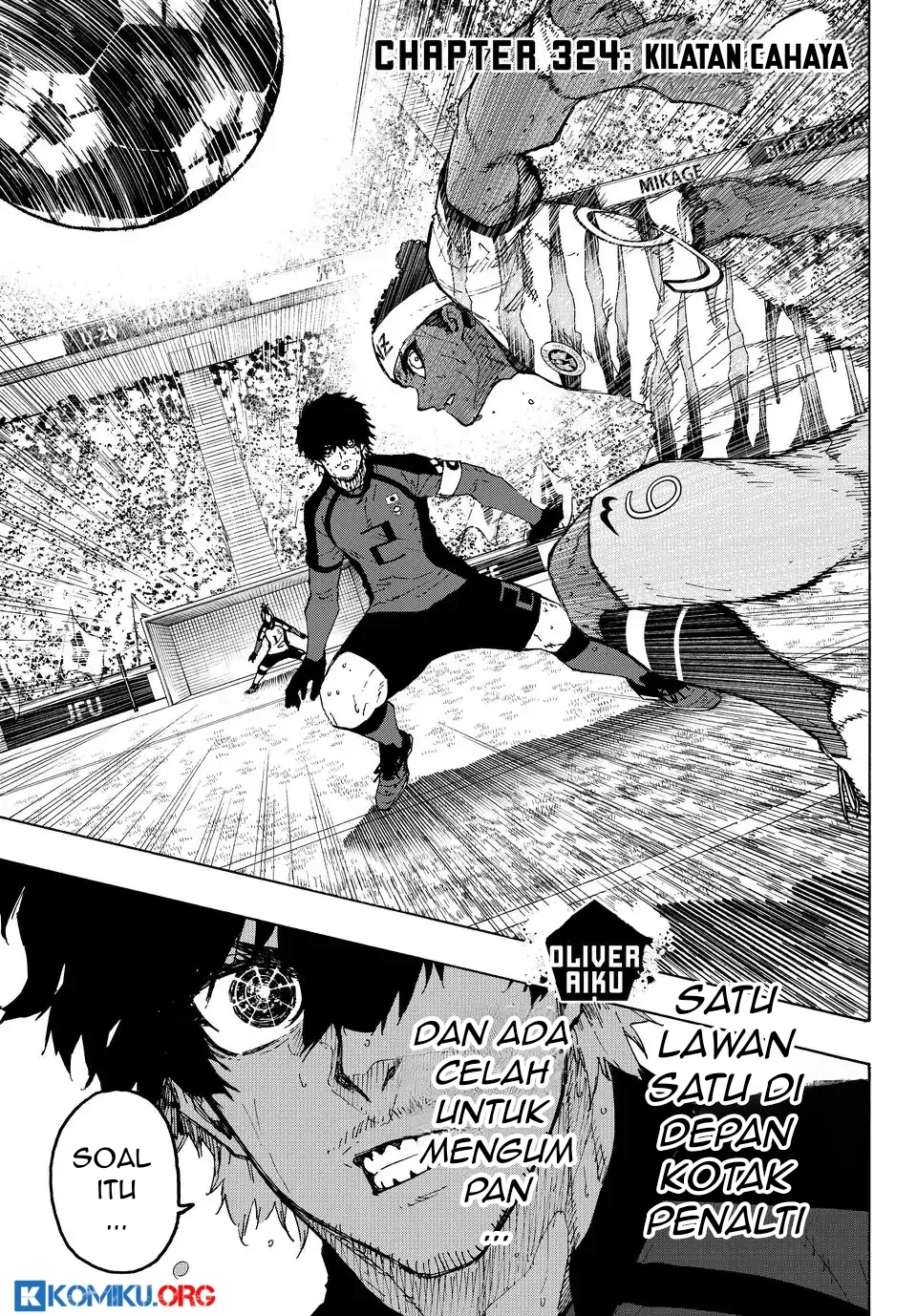 Blue Lock Chapter 324 - halaman 2