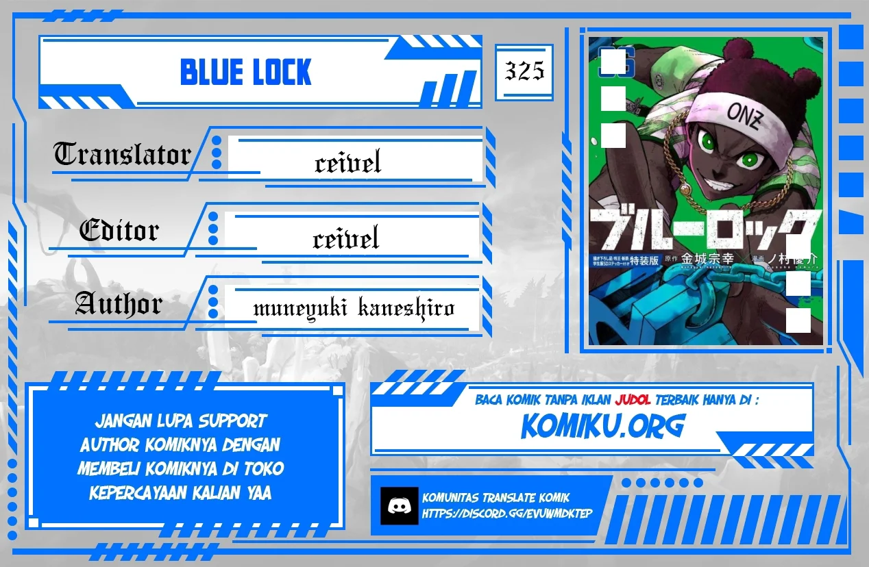 Blue Lock Chapter 325 - halaman 1