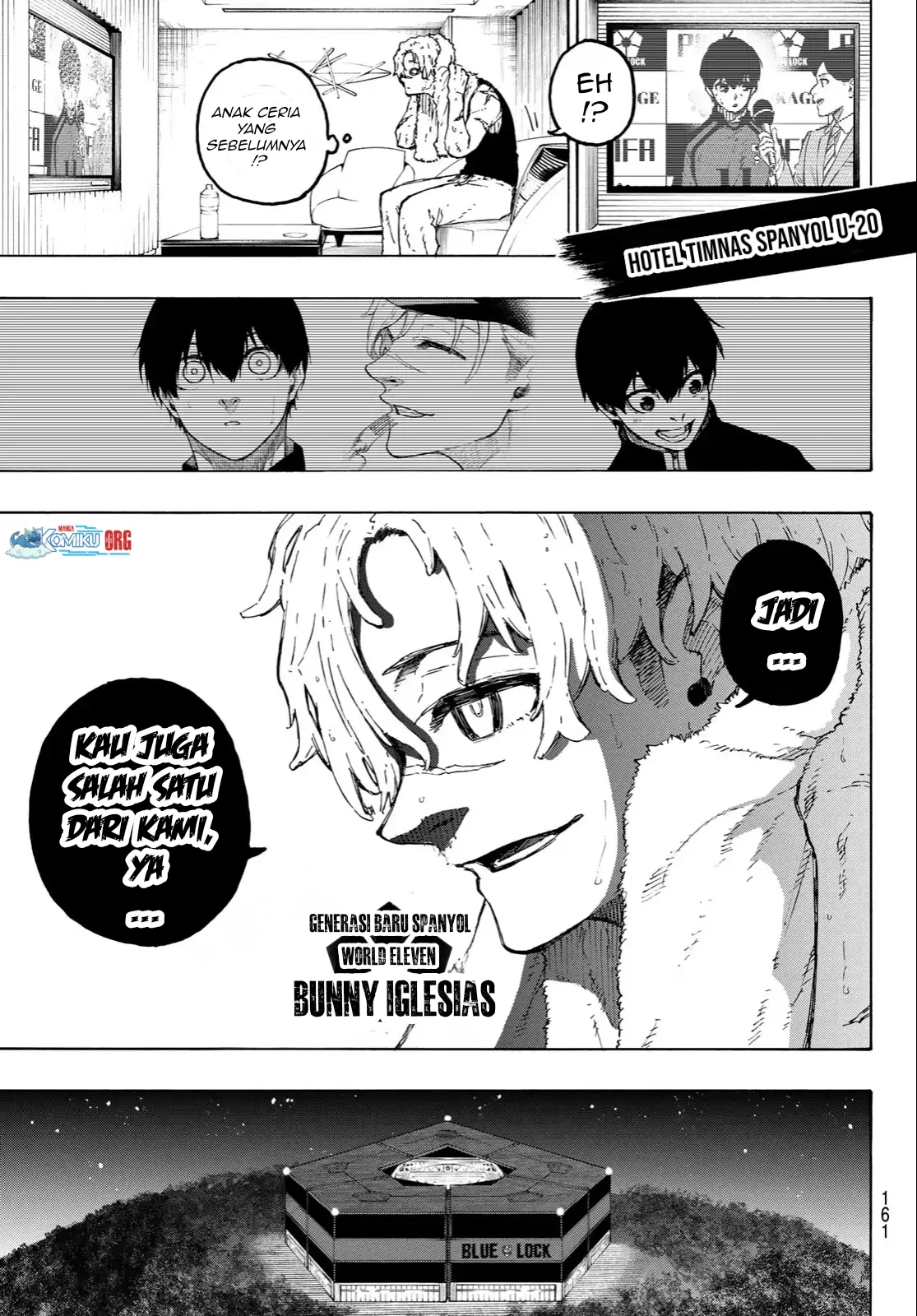 Blue Lock Chapter 326 - halaman 18