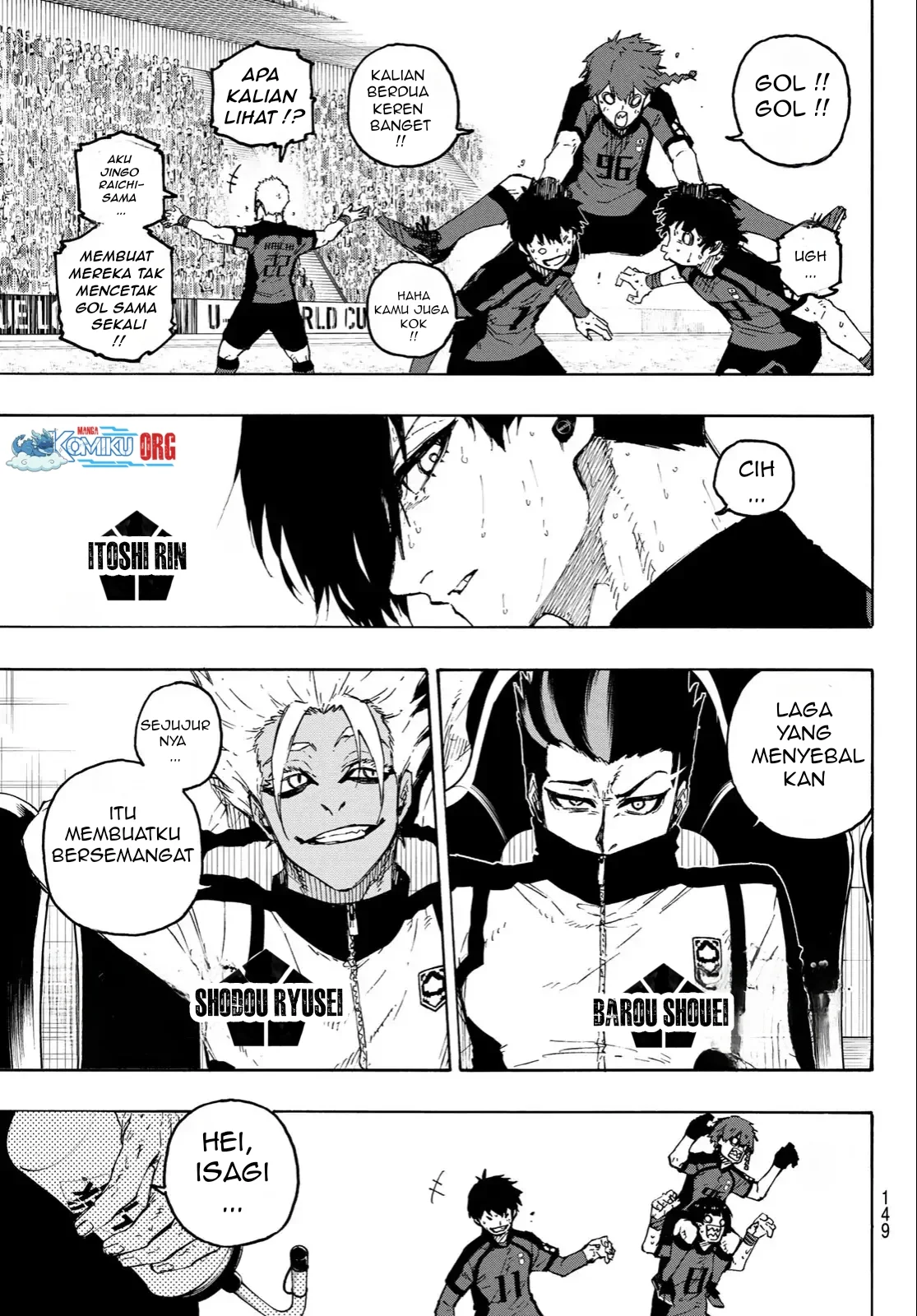 Blue Lock Chapter 326 - halaman 6