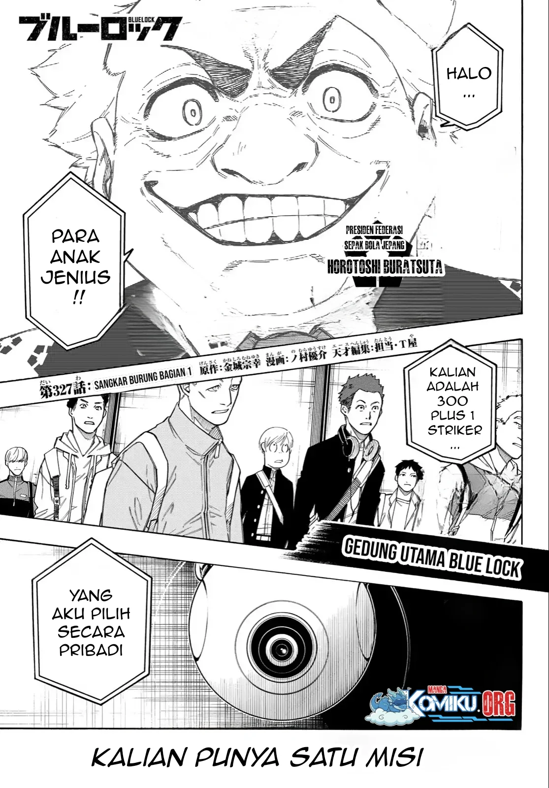 Blue Lock Chapter 327 - halaman 2