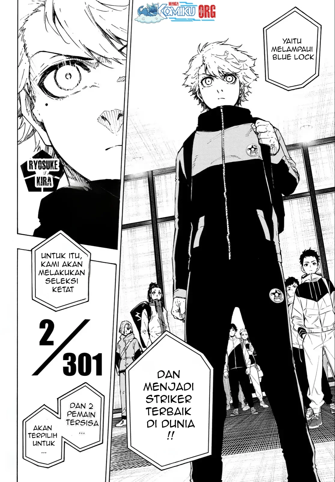 Blue Lock Chapter 327 - halaman 3