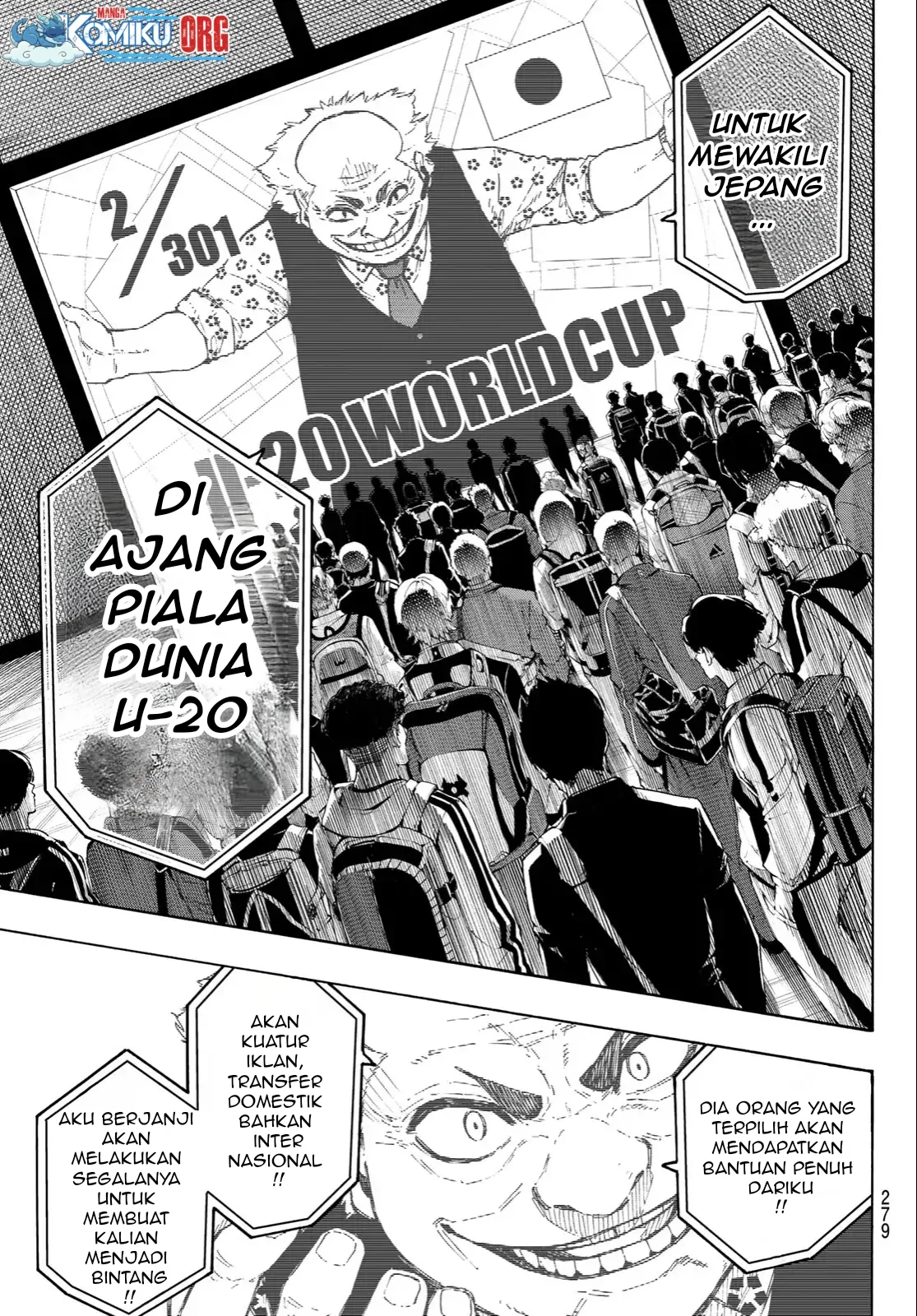 Blue Lock Chapter 327 - halaman 4