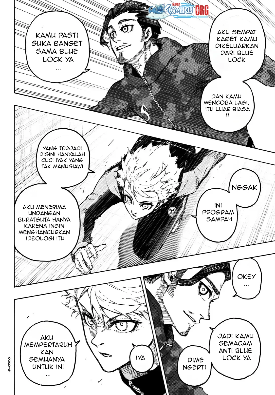 Blue Lock Chapter 327 - halaman 9