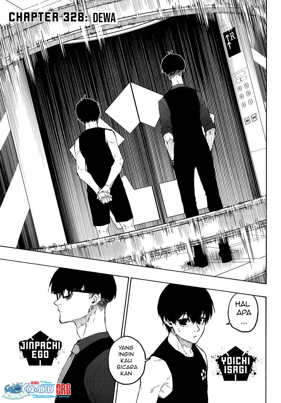 Blue Lock Chapter 328 - halaman 2