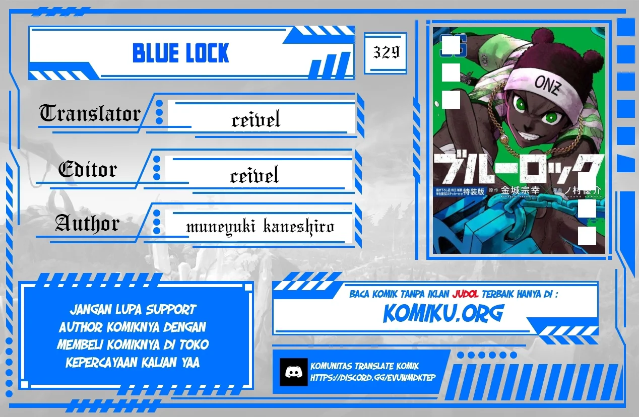 Blue Lock Chapter 329 - halaman 1
