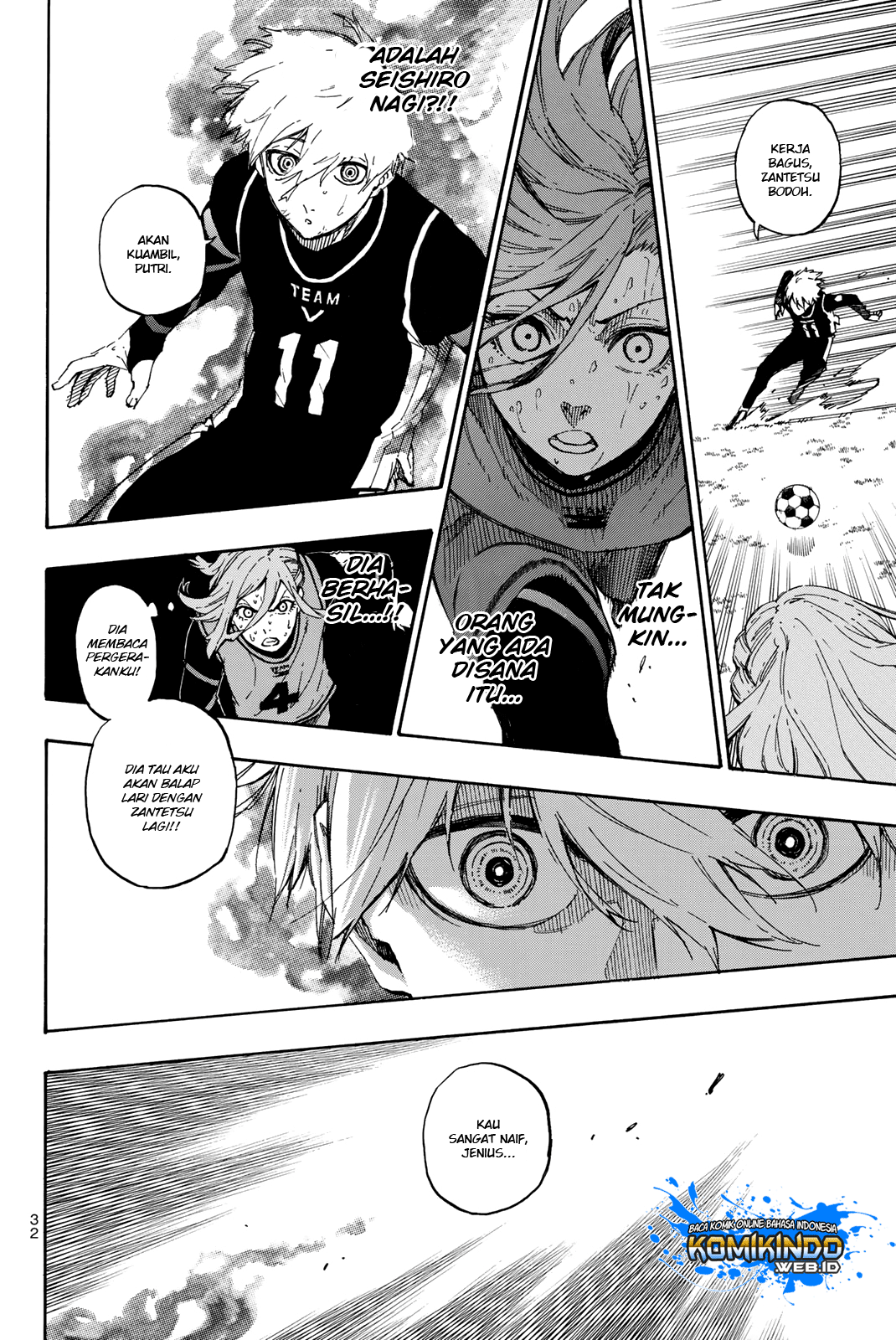 Blue Lock Chapter 33 - halaman 11