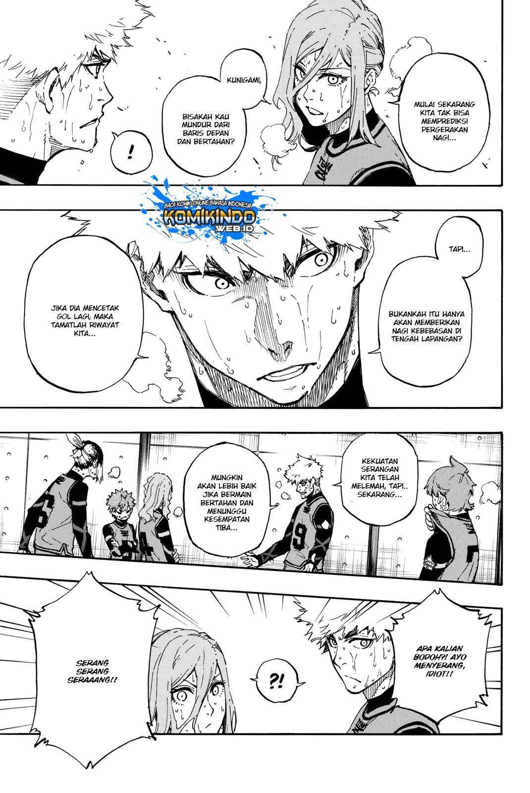 Blue Lock Chapter 33 - halaman 4