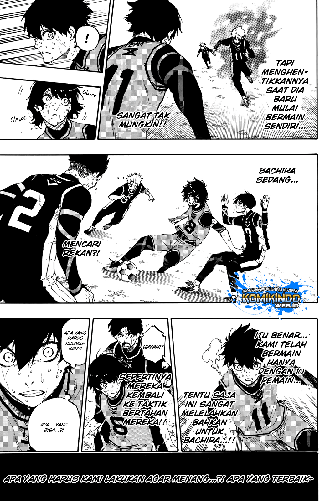 Blue Lock Chapter 33 - halaman 8