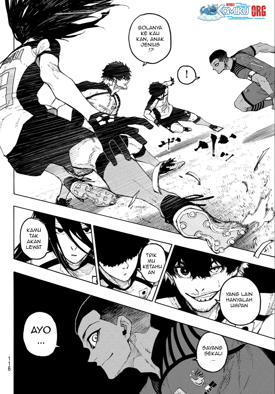 Blue Lock Chapter 330 - halaman 17