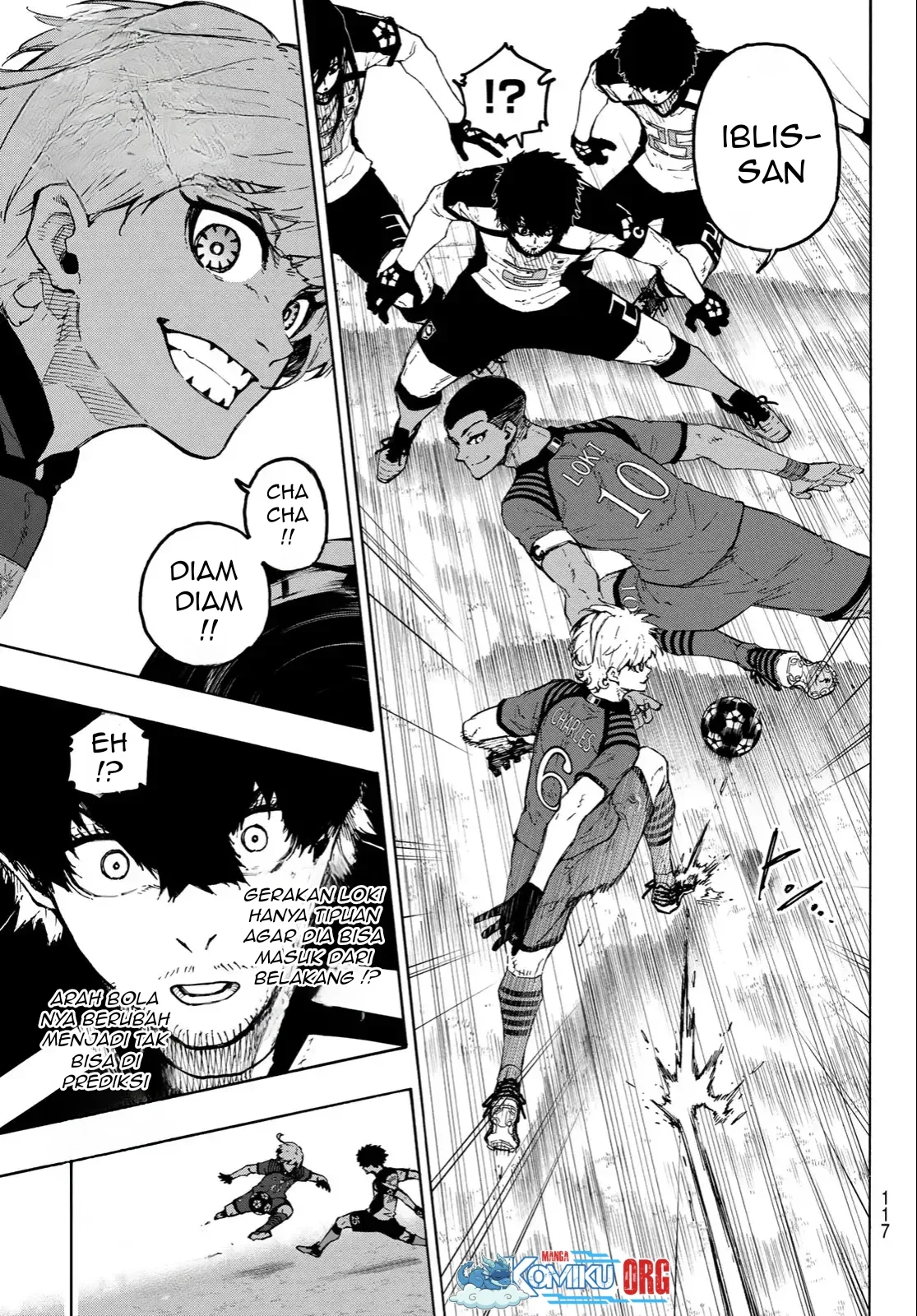 Blue Lock Chapter 330 - halaman 18