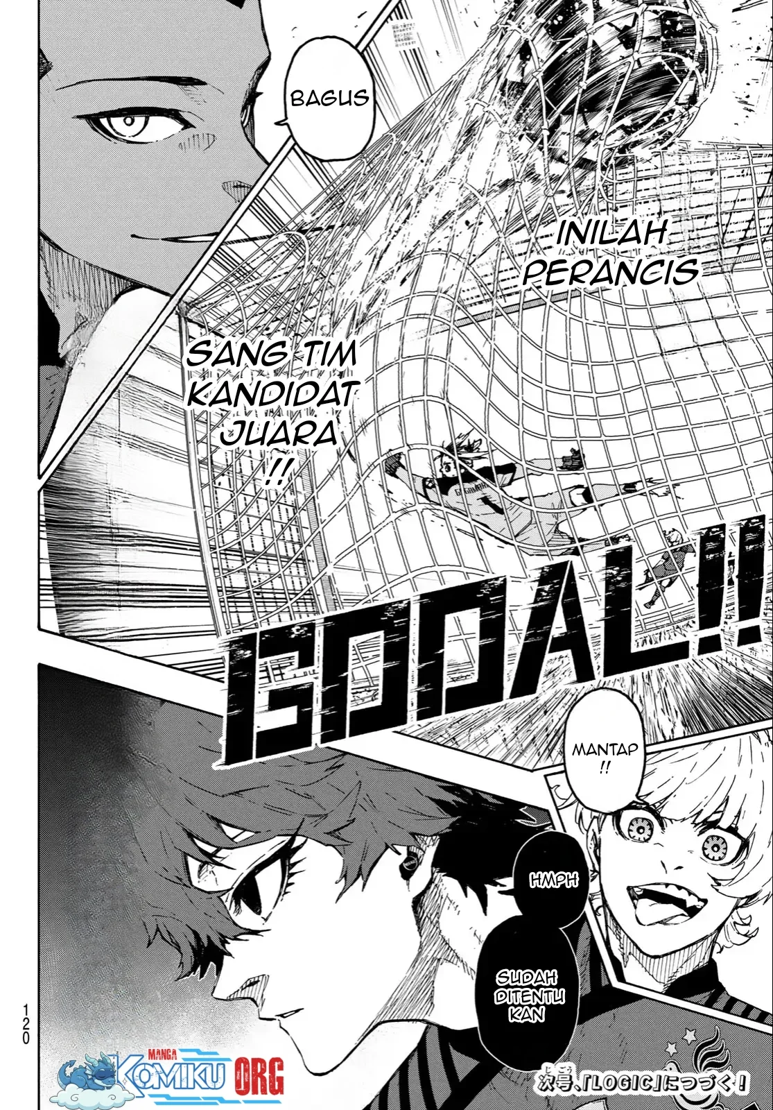 Blue Lock Chapter 330 - halaman 21