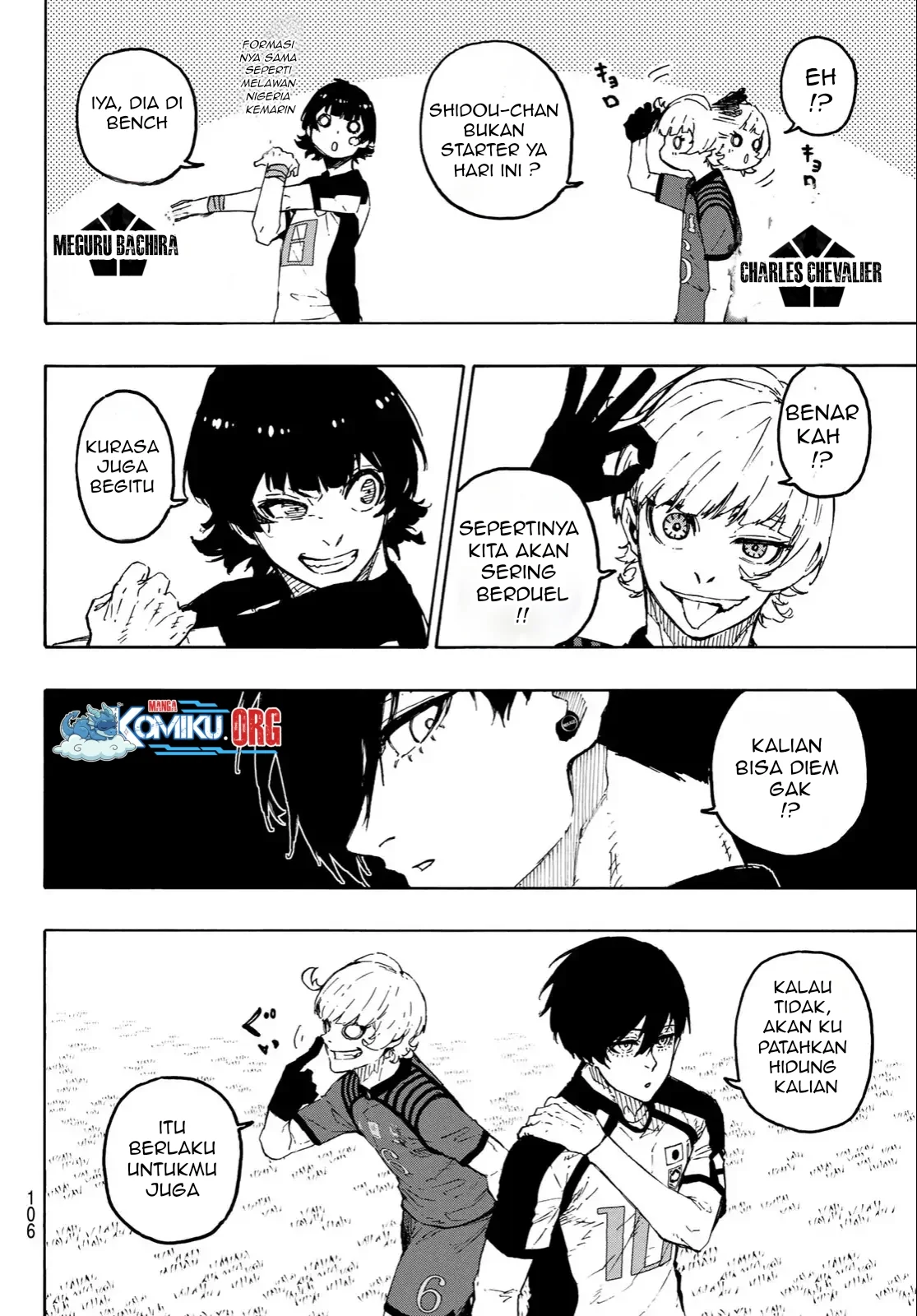 Blue Lock Chapter 330 - halaman 7