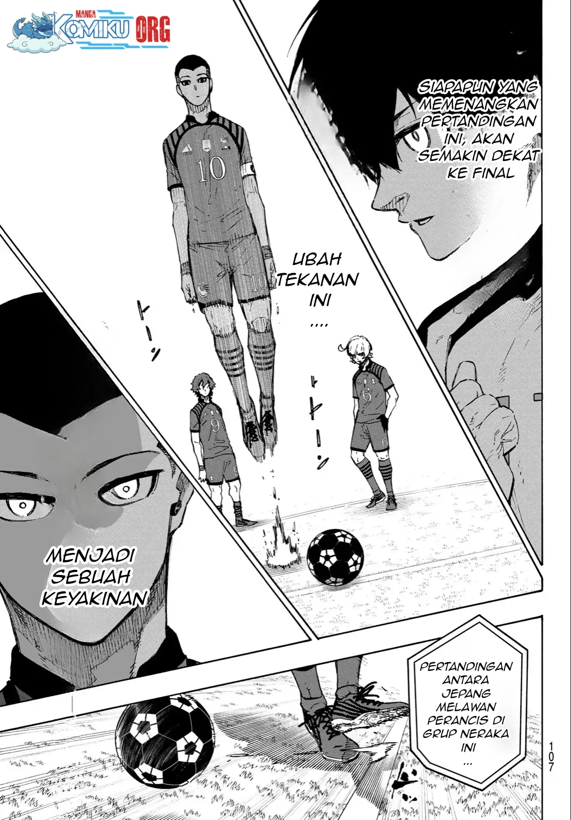 Blue Lock Chapter 330 - halaman 8