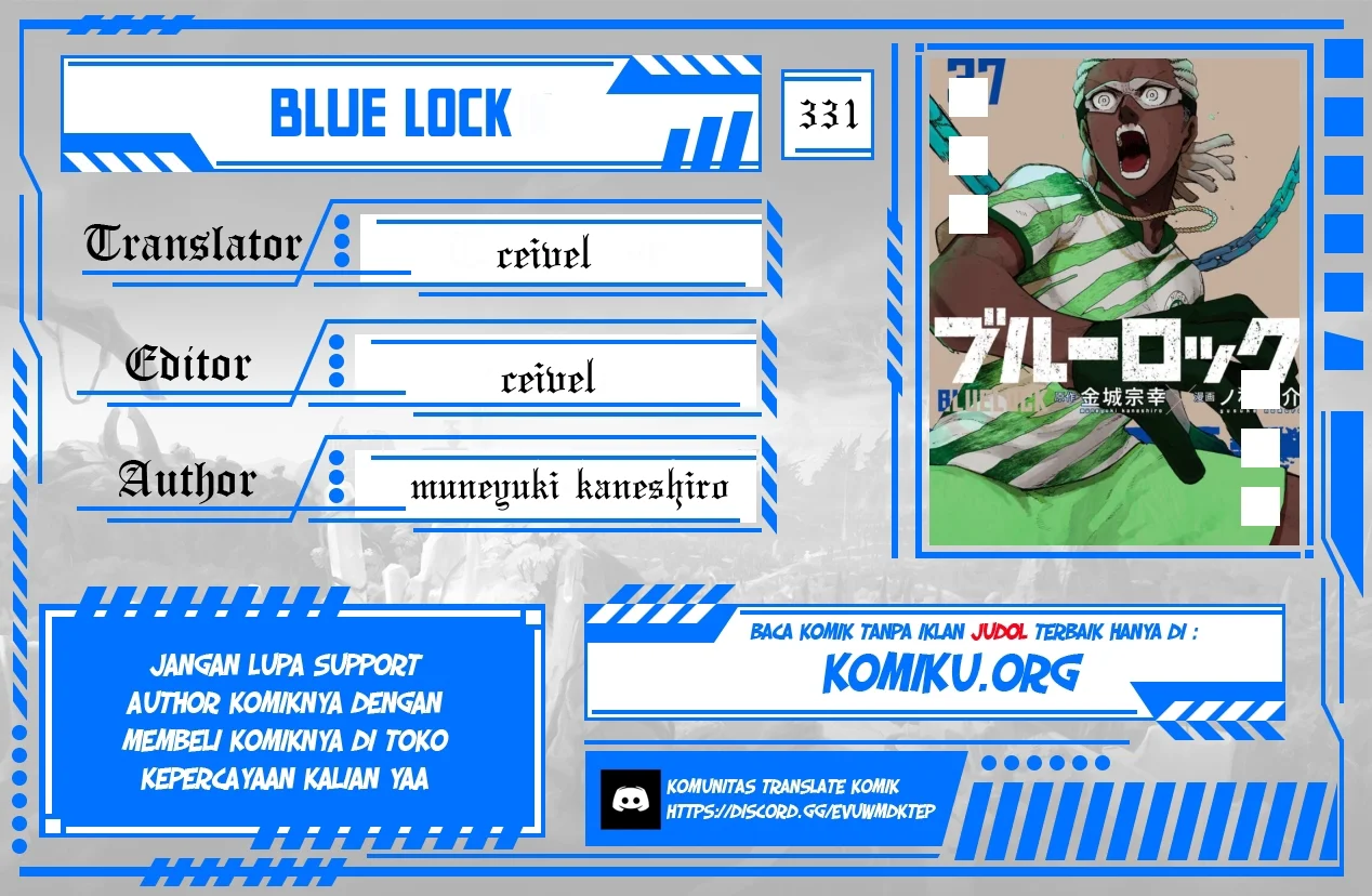 Blue Lock Chapter 331 - halaman 1