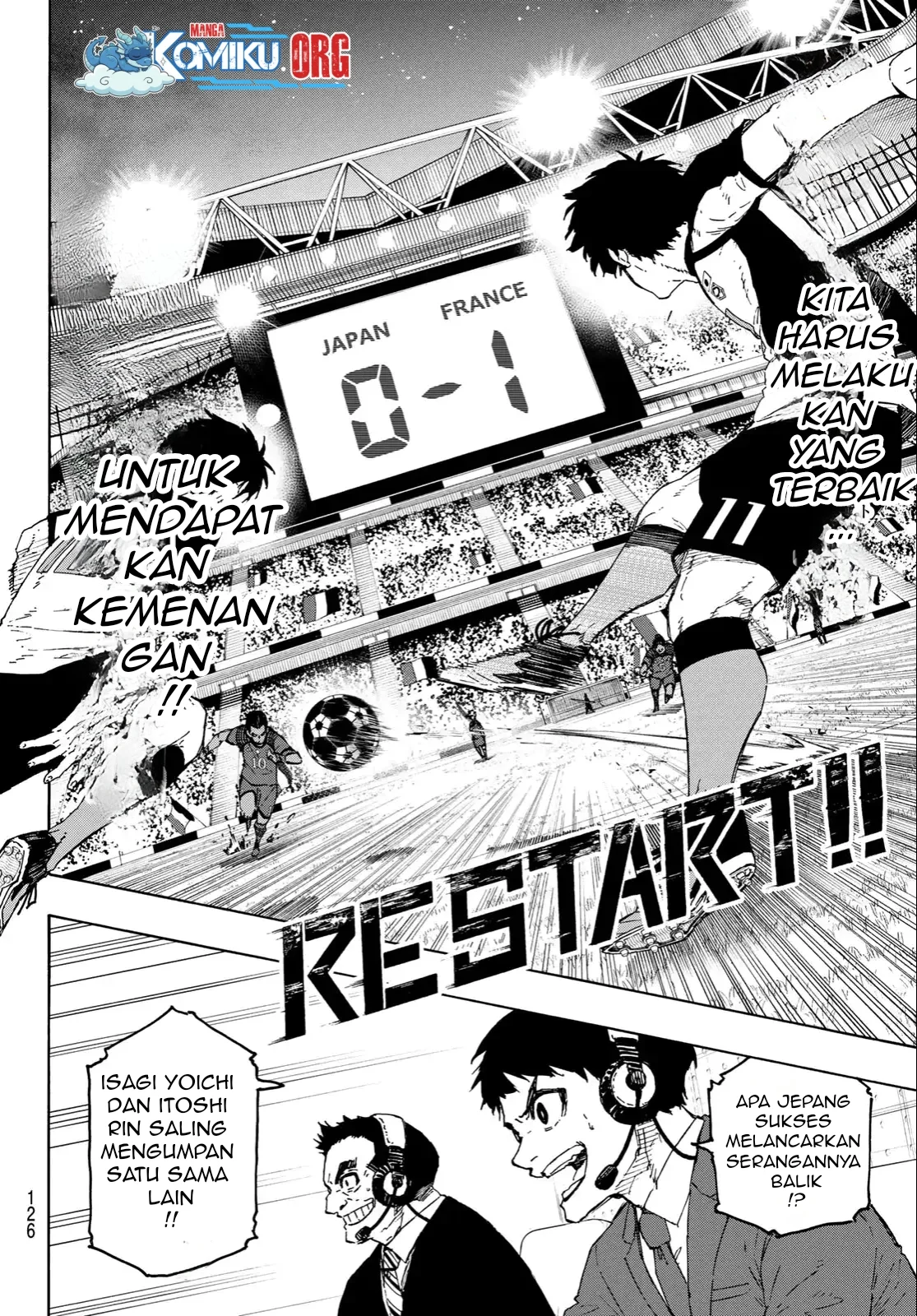 Blue Lock Chapter 331 - halaman 9