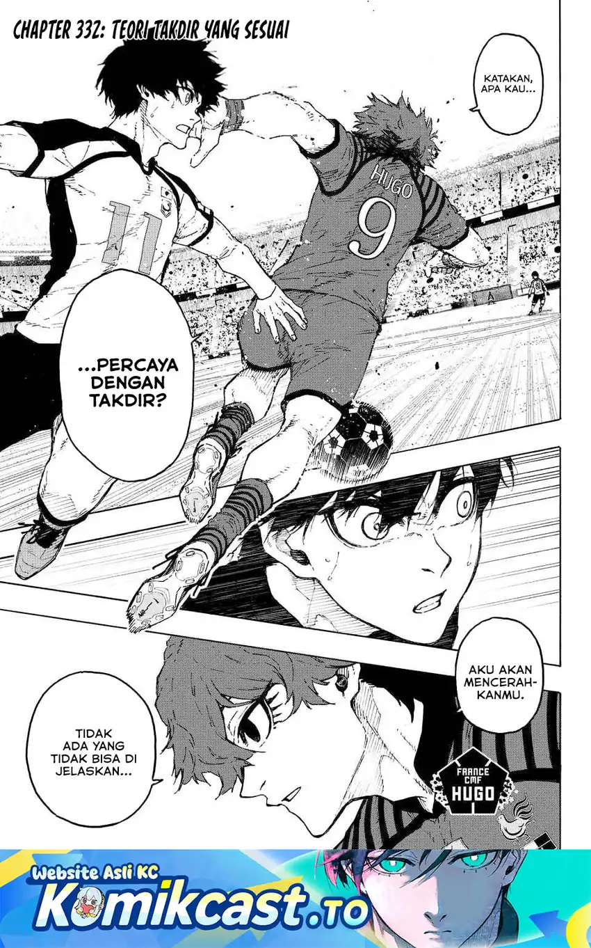 Blue Lock Chapter 332 - halaman 2