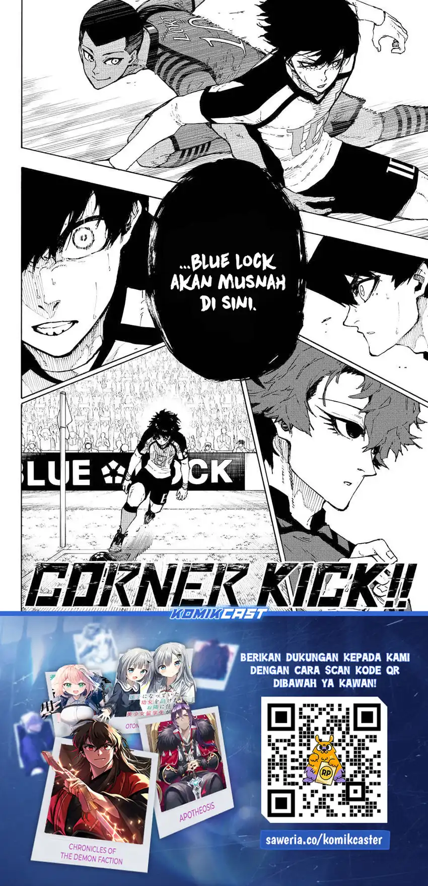 Blue Lock Chapter 333 - halaman 18